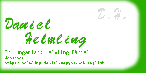 daniel helmling business card